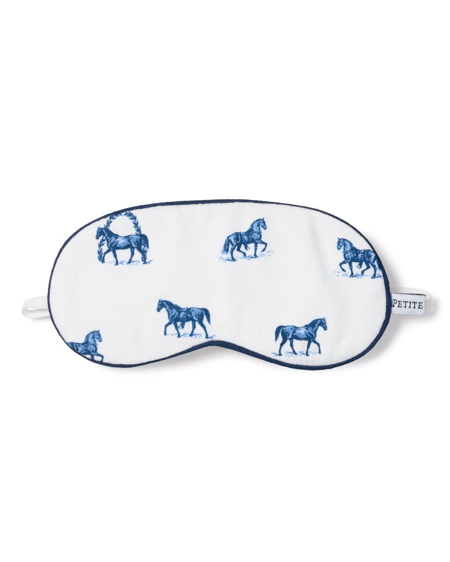 Kids Petite Plume Slippers & Accessories | Kid'S Sleep Mask In The Equestrian