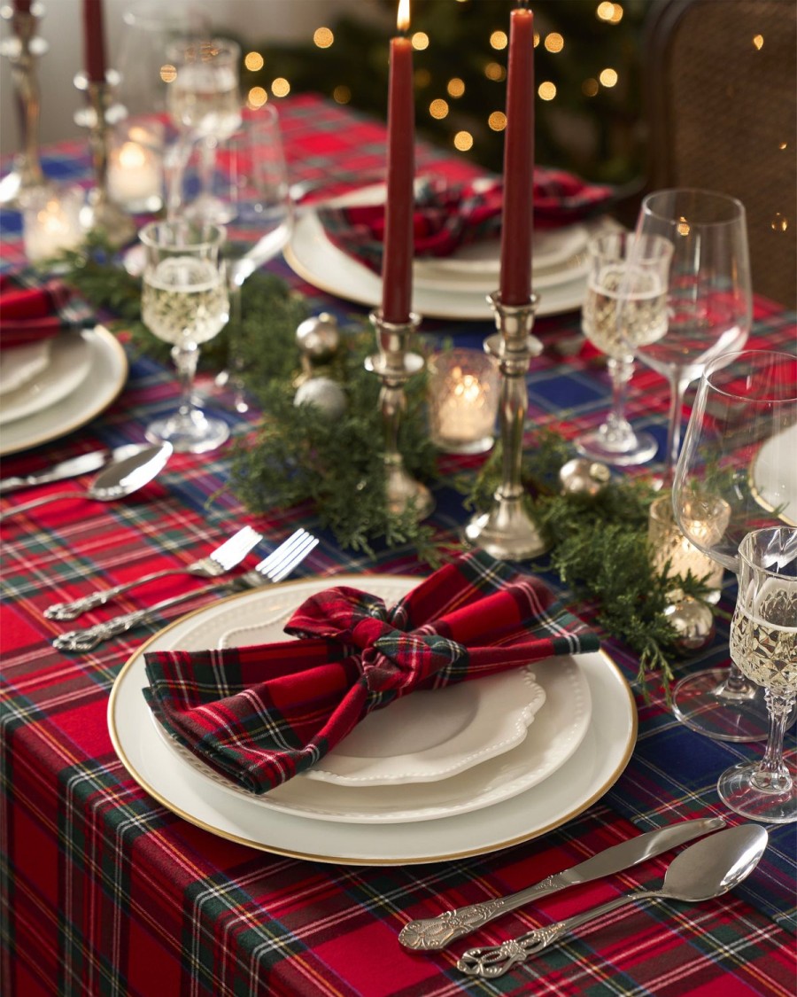 Home Petite Plume | Signature Imperial Tartan Table Linen