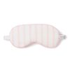 Kids Petite Plume Slippers & Accessories | Kid'S Sleep Mask In Pink And White Stripe