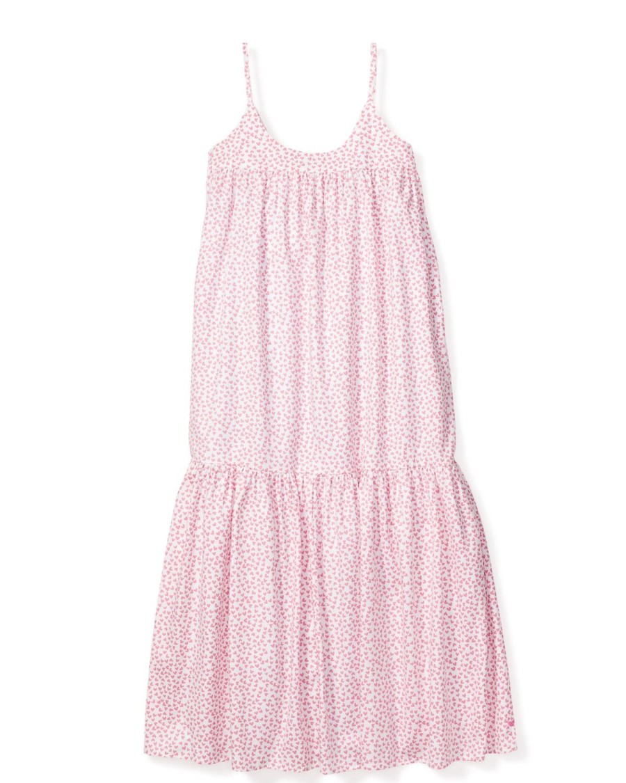 Women Petite Plume | Women'S Twill Chloe Nightgown In Sweethearts