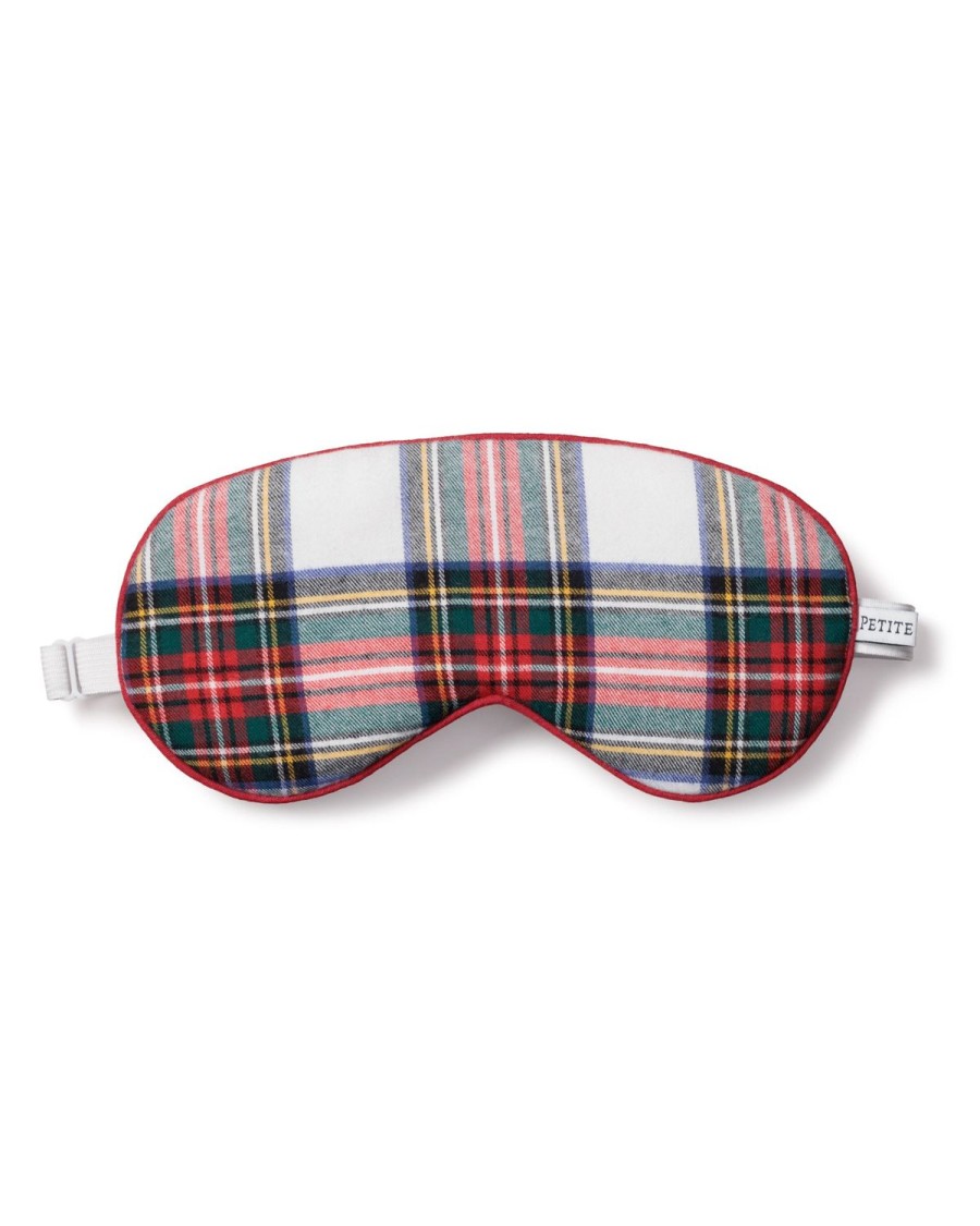 Men Petite Plume | Adult'S Sleep Mask In Balmoral Tartan