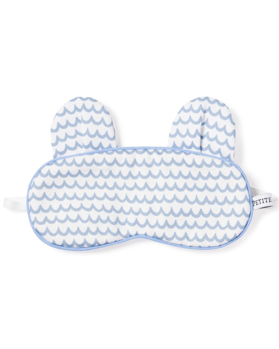 Kids Petite Plume Slippers & Accessories | Kid'S Bear-Y Sleep Mask In La Mer