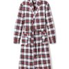 Men Petite Plume | Men'S Brushed Cotton Robe In Balmoral Tartan