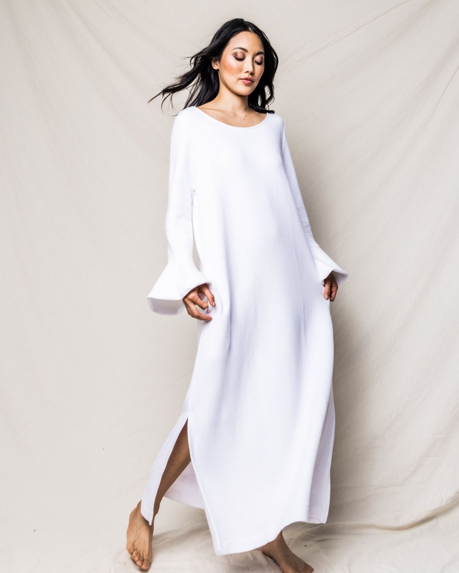 Women Petite Plume | Women'S Pima Ophelia Nightgown In White