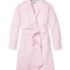 Women Petite Plume | Women'S Twill Robe In Sweethearts