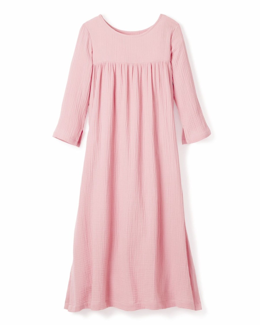 Women Petite Plume | Women'S Gauze Provence Sundress In Pink