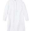 Women Petite Plume | Women'S Flannel Grace Nightgown In White