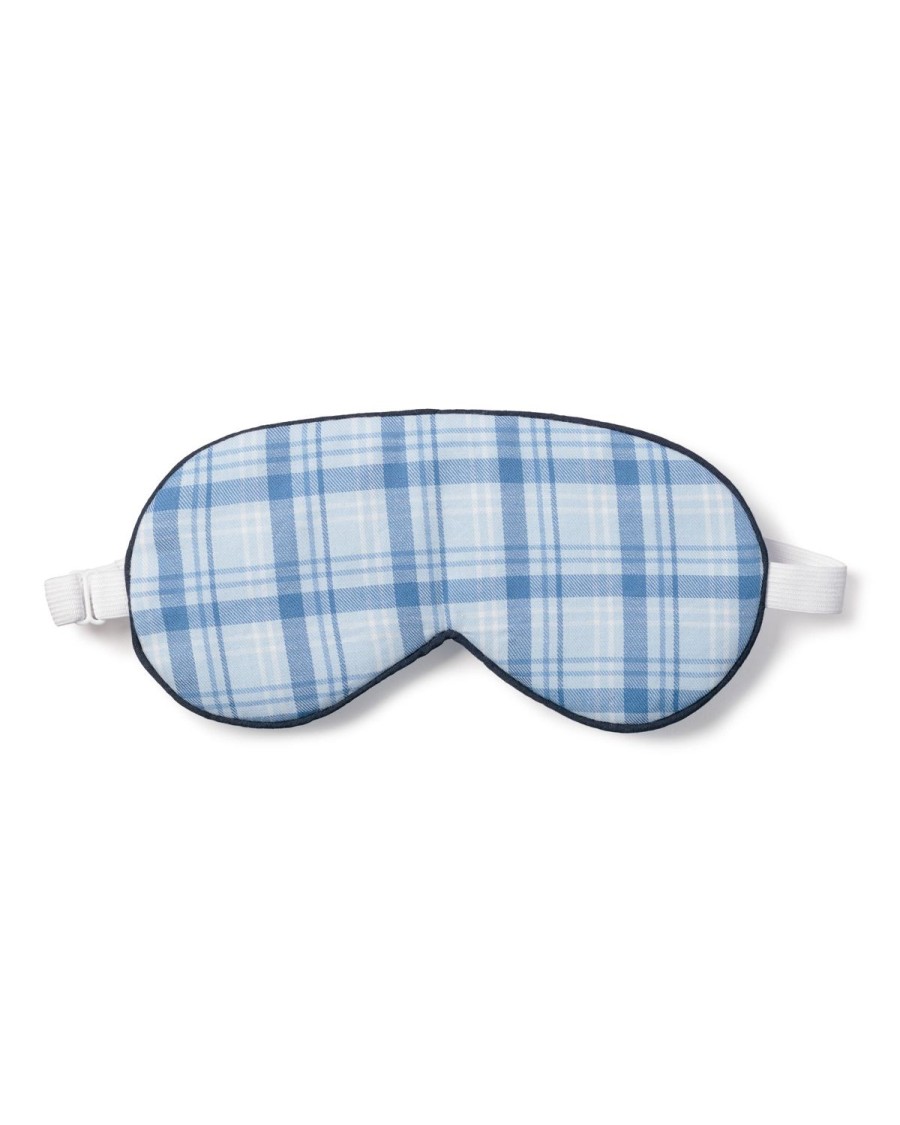 Men Petite Plume | Adult'S Twill Sleep Mask In Seafarer Tartan