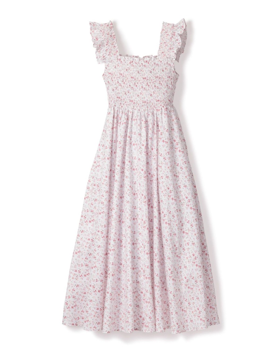 Women Petite Plume | Women'S Twill Margaux Dress In Dorset Floral