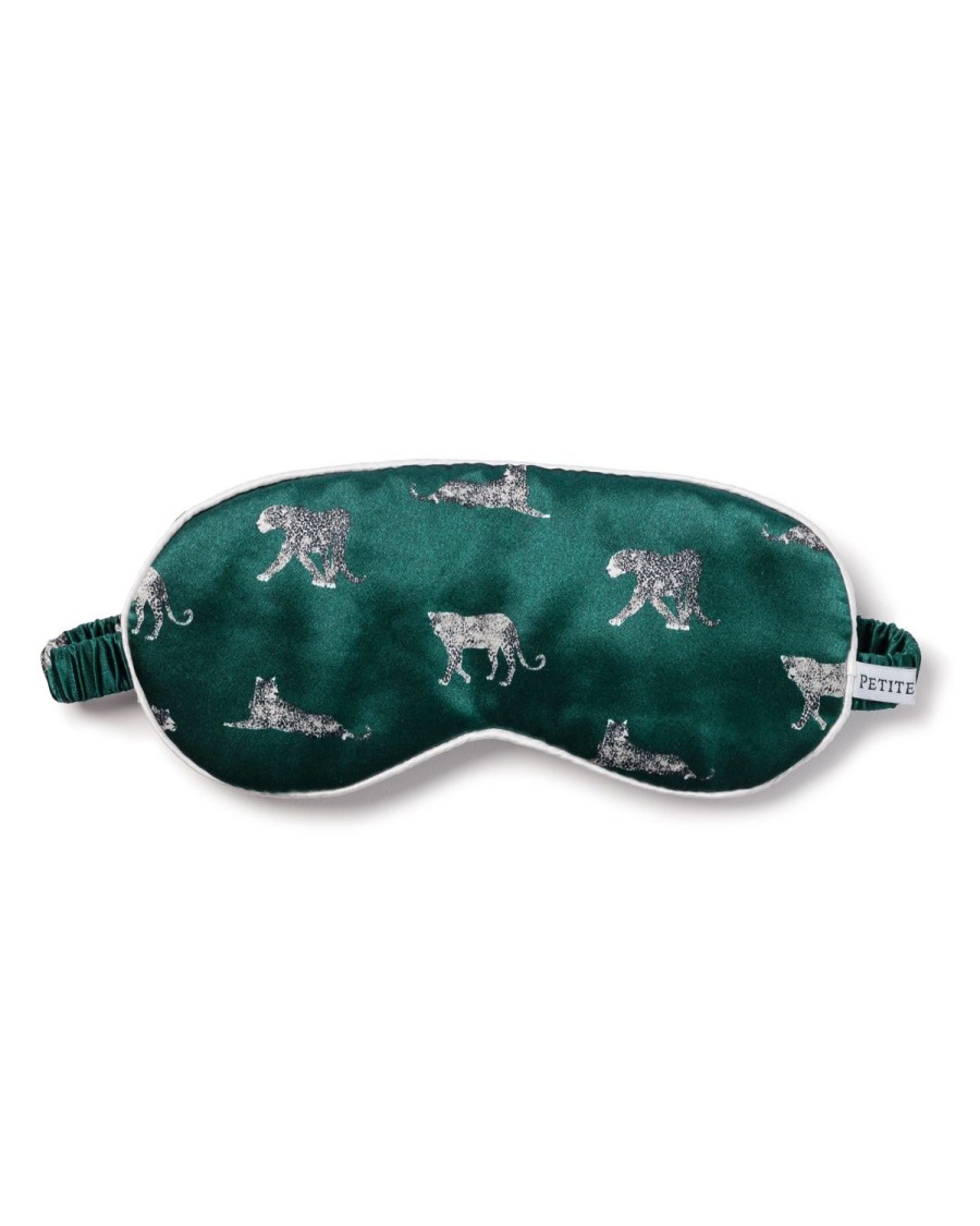 Men Petite Plume | Adult'S Silk Sleep Mask In Panthere De Luxe