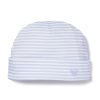 Kids Petite Plume Accessories | Baby'S Pima Hat In Blue Stripes