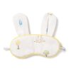 Kids Petite Plume Slippers & Accessories | Kid'S Twill Bunny Sleep Mask In Easter Gardens