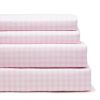 Home Petite Plume Sheets | Luxe Premium Cotton Pink Gingham Bed Sheets