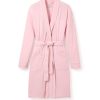 Women Petite Plume | Women'S Pima Maternity Robe In Pink