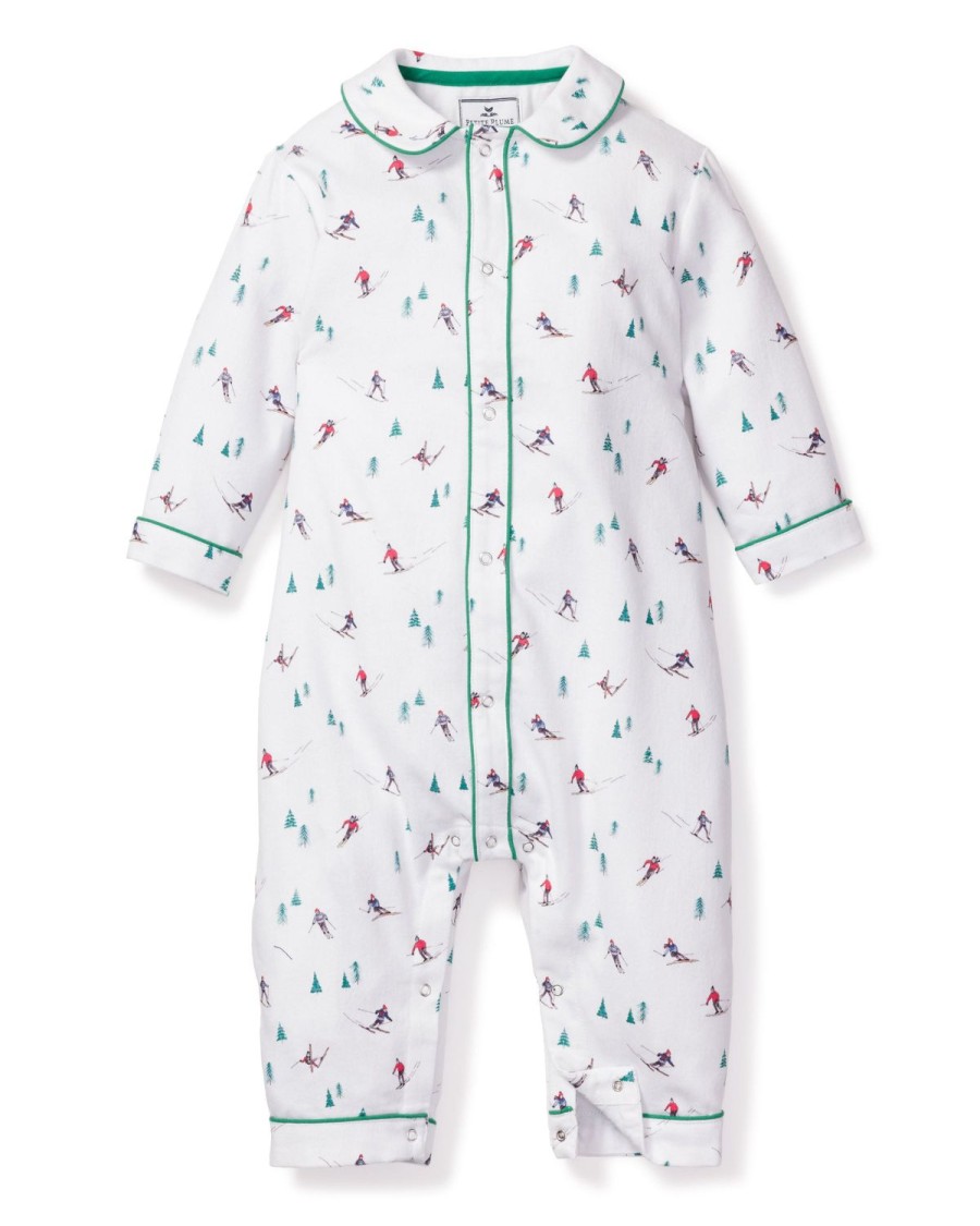 Kids Petite Plume Rompers | Baby'S Cambridge Romper In Apres Ski