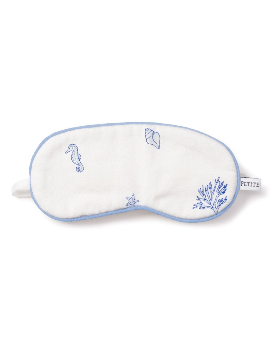 Kids Petite Plume Slippers & Accessories | Kid'S Sleep Mask In Suffolk Seashells