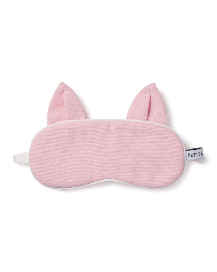 Kids Petite Plume Slippers & Accessories | Kid'S Kitty Eye Mask In Pink