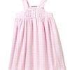 Kids Petite Plume Nightgowns | Girl'S Twill Charlotte Nightgown In Pink Gingham