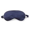 Men Petite Plume | Adult'S Silk Sleep Mask In Navy