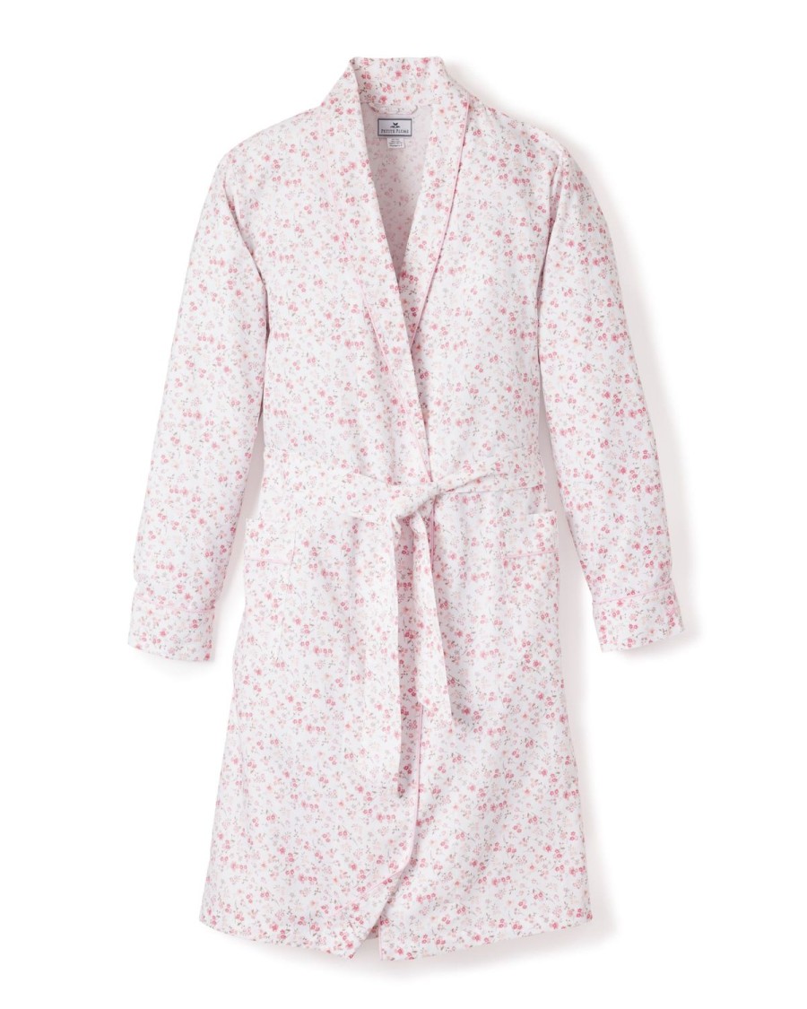 Women Petite Plume | Women'S Twill Robe In Dorset Floral