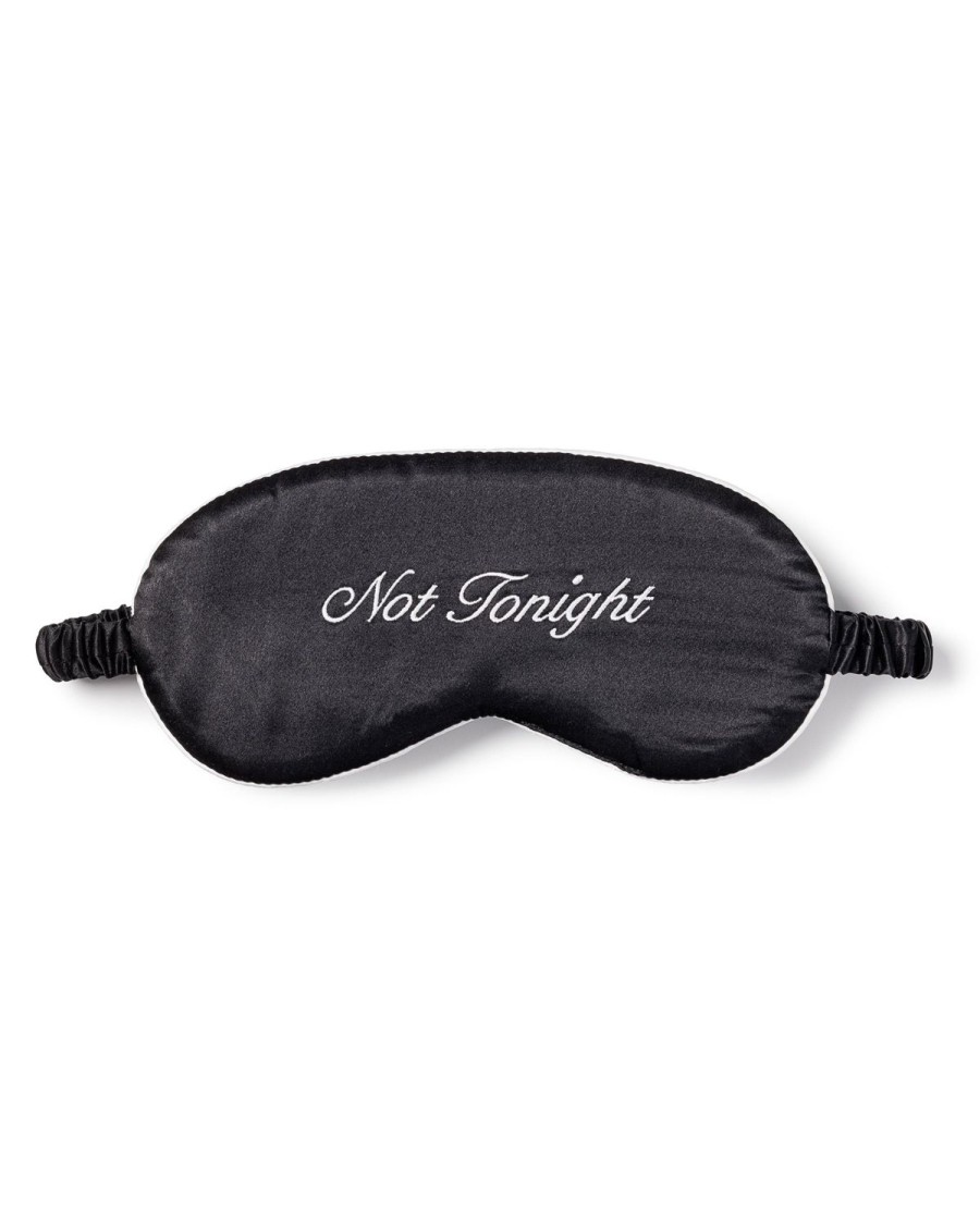 Women Petite Plume | Veronica Beard X Petite Plume Women'S Silk Tonight/Not Tonight Sleep Mask