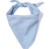 Home Petite Plume | Dog Bandana In French Blue Seersucker