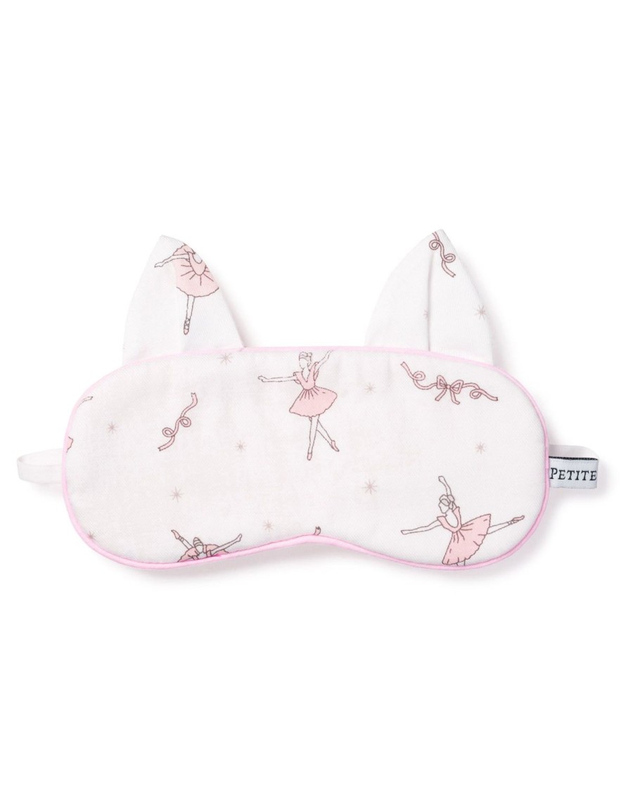 Kids Petite Plume Slippers & Accessories | Kid'S Kitty Sleep Mask In Sugar Plum Fairy