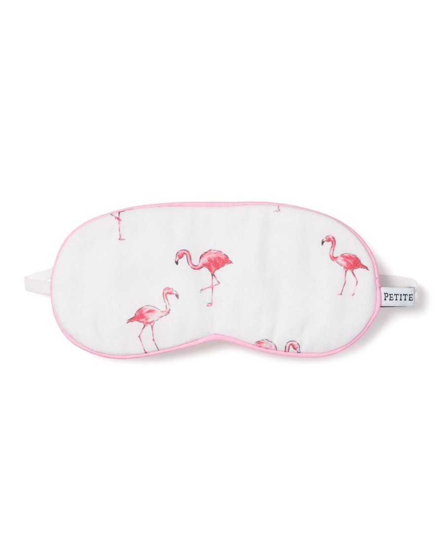 Kids Petite Plume Slippers & Accessories | Kid'S Sleep Mask In Flamingos