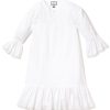 Women Petite Plume | Women'S Twill Arabella Nightgown In White