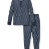 Kids Petite Plume Pajamas | Kid'S Pima Snug Fit Pajama Set Nordic Antlers