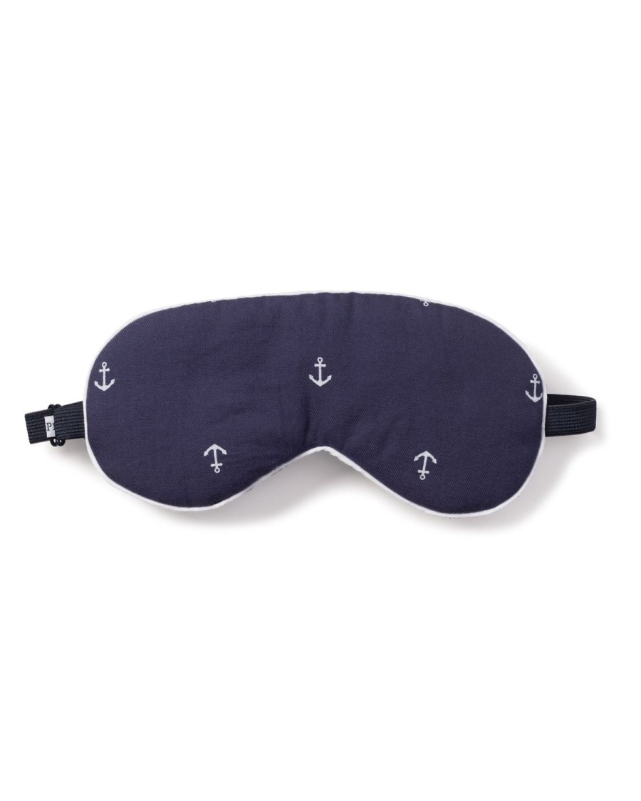 Men Petite Plume | Adult'S Twill Sleep Mask In Portsmouth Anchors