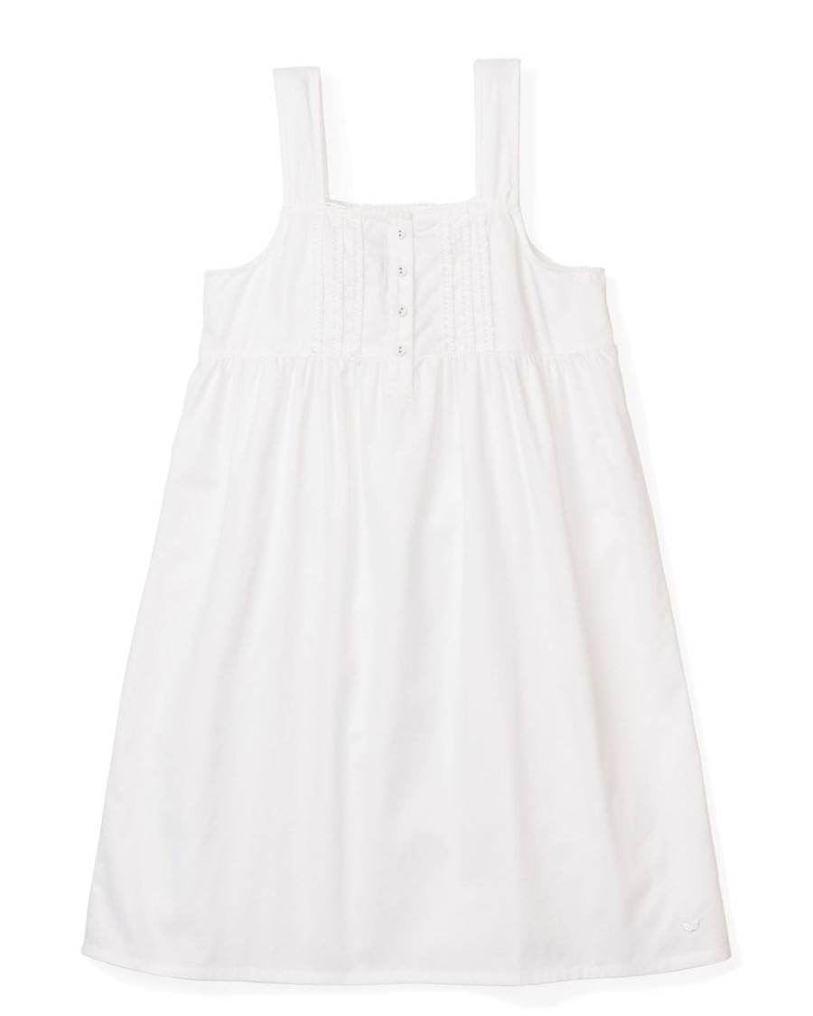 Women Petite Plume | Women'S White Charlotte Nightgown