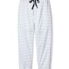 Men Petite Plume | Men'S Twill Pajama Pants In Bicyclette