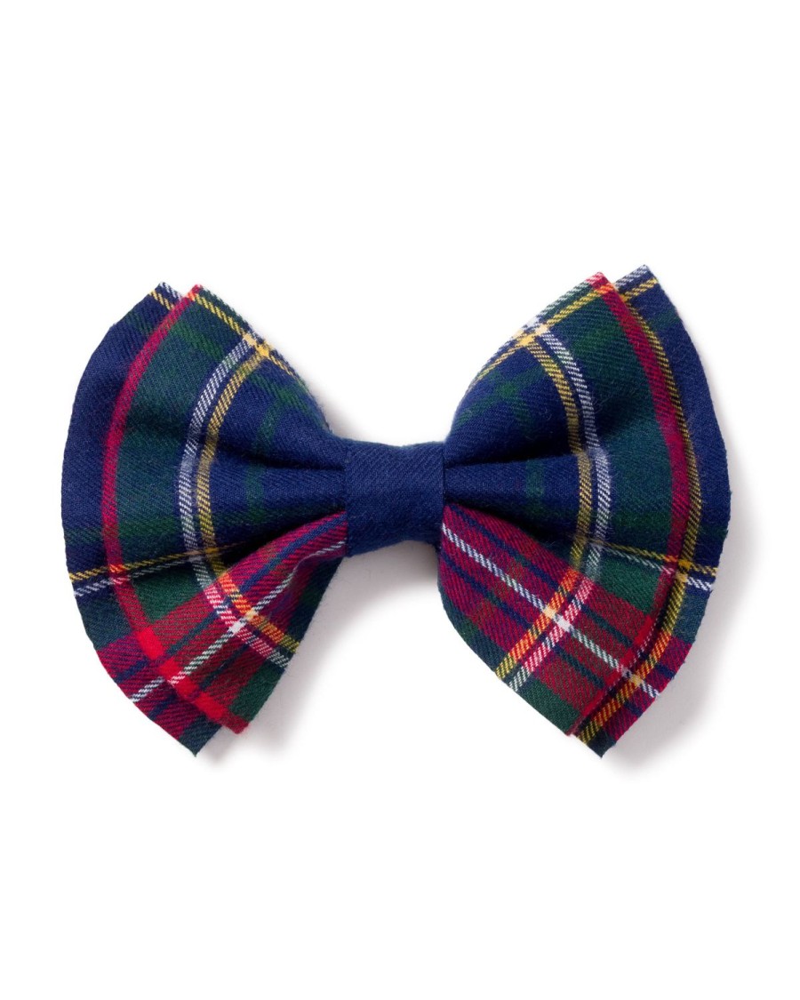 Kids Petite Plume Accessories | Girl'S Hair Bows In Windsor Tartan