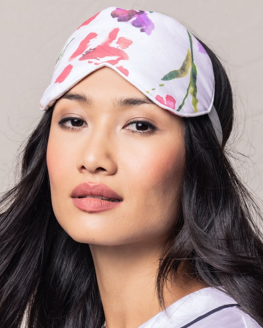 Women Petite Plume | Adult'S Sleep Mask In Gardens Of Giverny