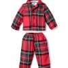 Kids Petite Plume Matching Doll Pajamas | Doll Pajamas In Imperial Tartan