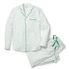 Men Petite Plume | Men'S Twill Pajama Set In Match Point