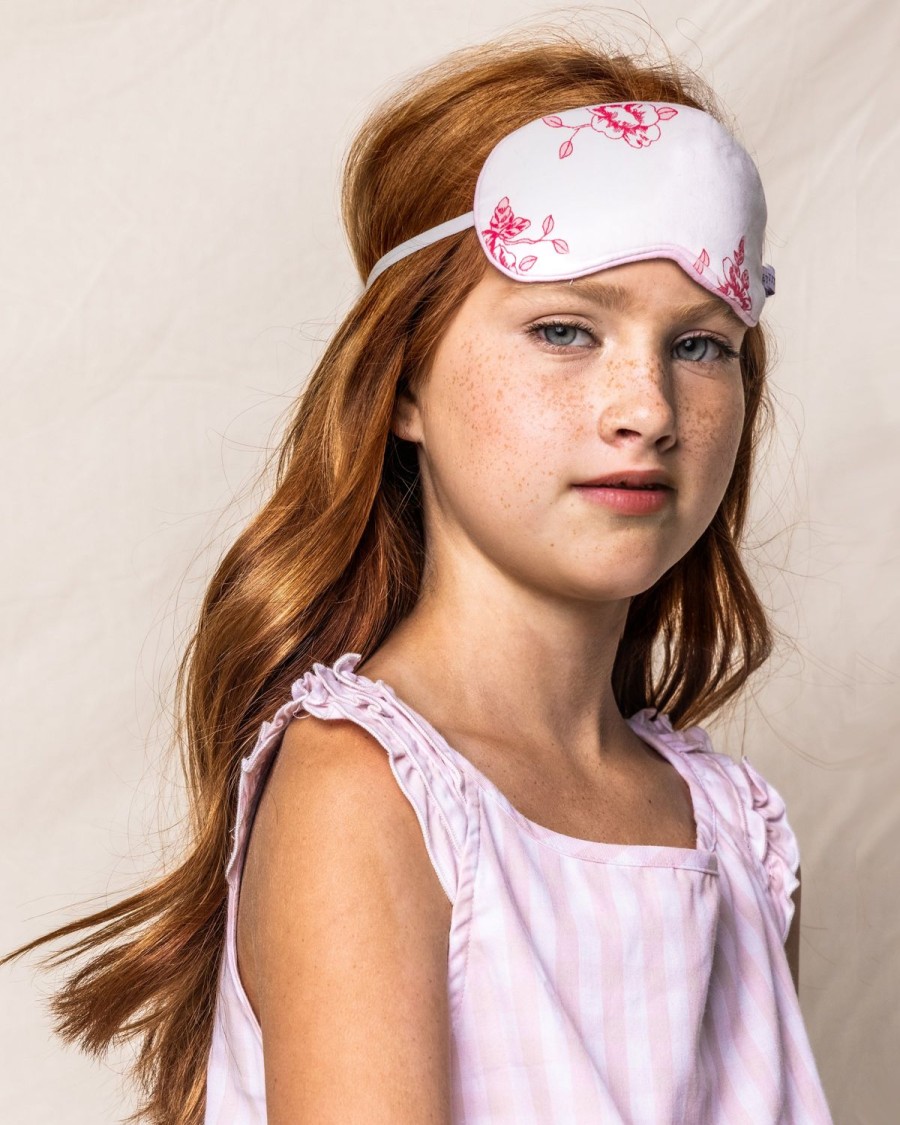 Kids Petite Plume Slippers & Accessories | Kid'S Sleep Mask In English Rose Floral