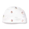 Kids Petite Plume Accessories | Baby'S Pima Hat In Bateau