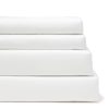 Home Petite Plume Sheets | Signature Luxe Sateen Bed Sheets In White