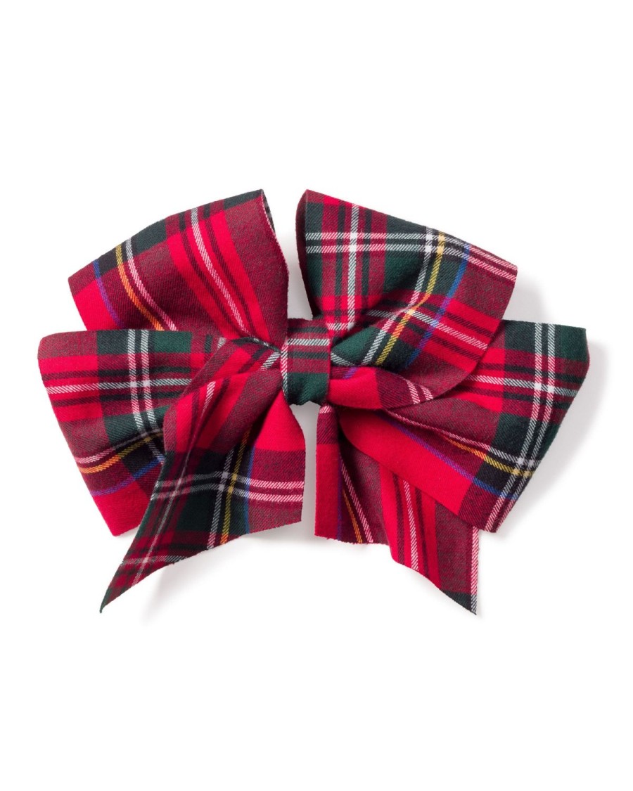 Kids Petite Plume Accessories | Girl'S Hair Bows In Imperial Tartan