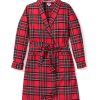 Women Petite Plume | Women'S Brushed Cotton Robe In Imperial Tartan