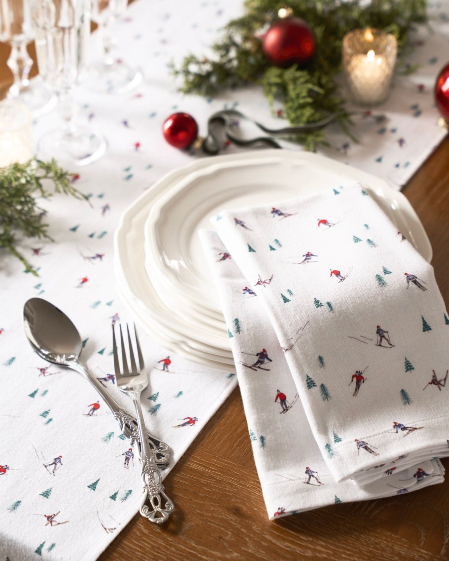 Home Petite Plume | Signature Apres Ski Table Linen