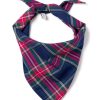 Home Petite Plume | Dog Bandana In Windsor Tartan