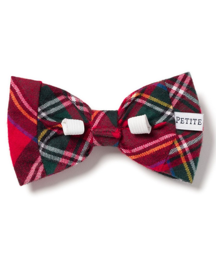 Home Petite Plume | Dog Bow Tie In Imperial Tartan