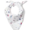 Home Petite Plume | Dog Twill Bandana In Sail Away