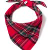 Home Petite Plume | Dog Bandana In Imperial Tartan