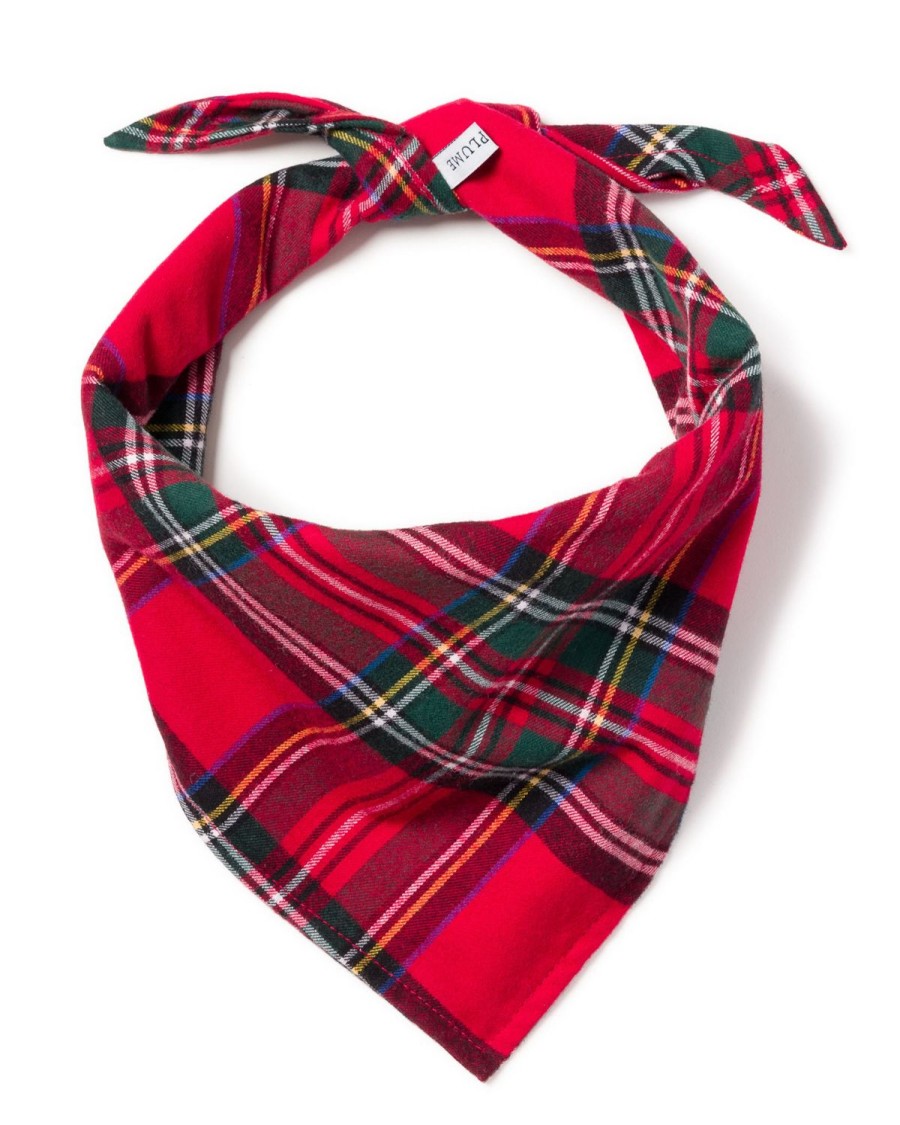 Home Petite Plume | Dog Bandana In Imperial Tartan