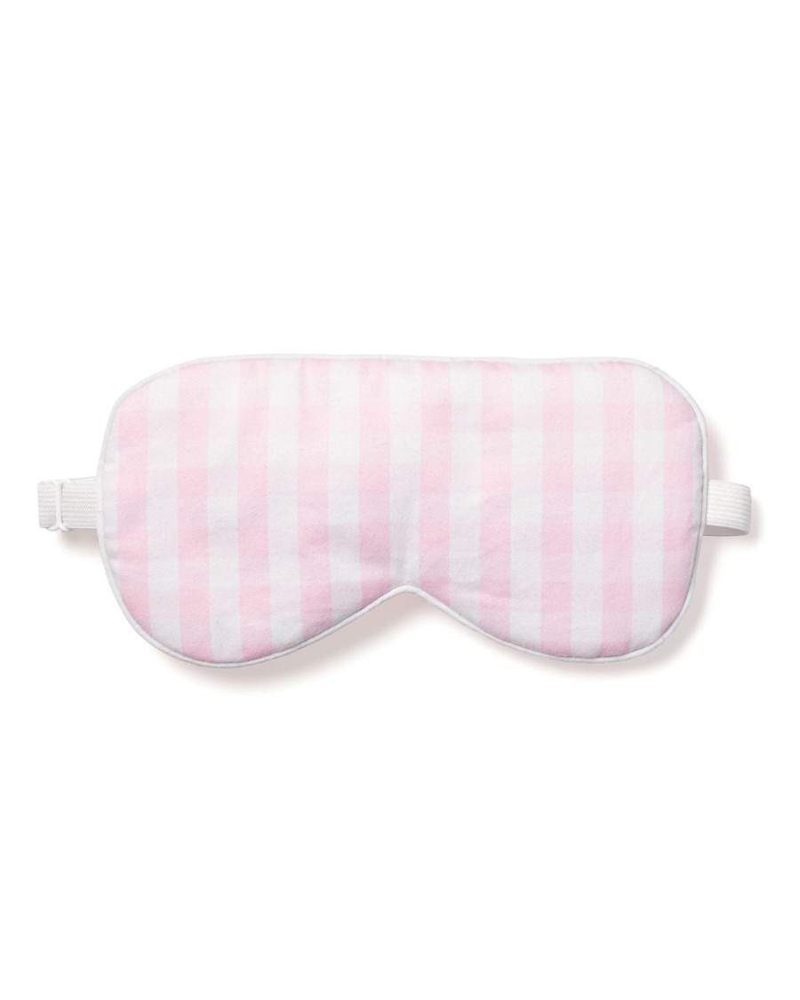 Women Petite Plume | Adult'S Twill Sleep Mask In Pink Gingham