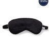 Men Petite Plume | Adult'S Silk Sleep Mask In Black